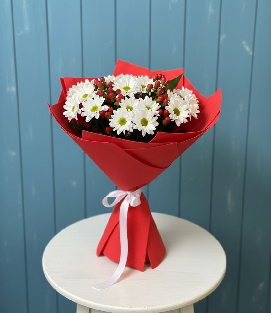 Букет цветов из: Хризантемы в Кадоме