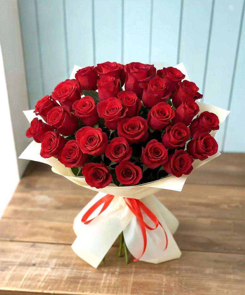 Букет 29 Красных роз в Кадоме