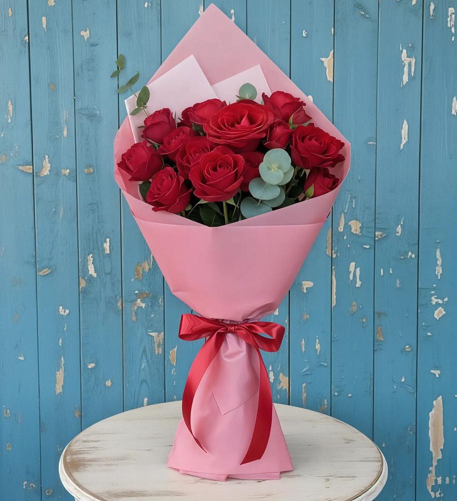 Букет цветов из: Розы в Кадоме
