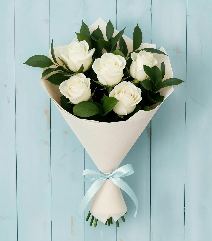 Букет цветов из: Розы в Кадоме