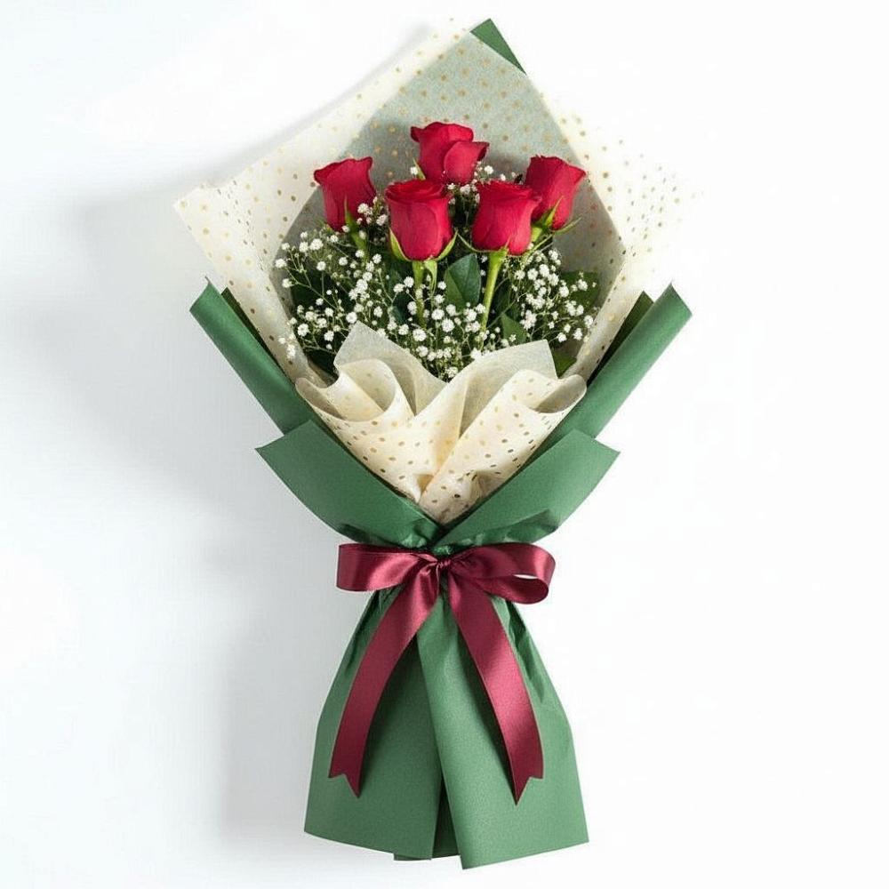 Букет цветов из: Розы в Кадоме