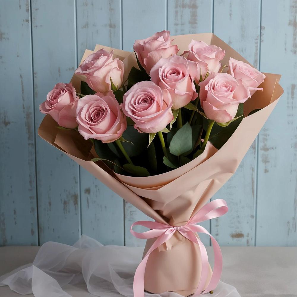 Букет цветов из: Розы в Кадоме