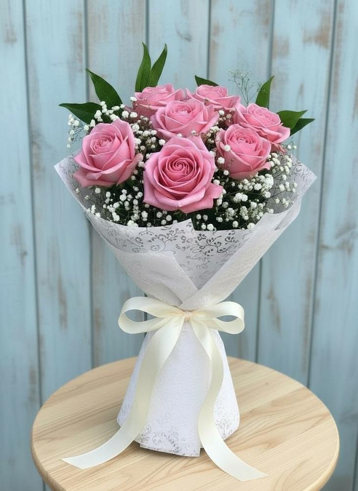 Букет цветов из: Розы в Кадоме