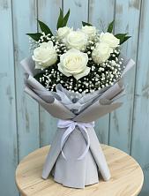 Букет цветов из:  Розы в Кадоме