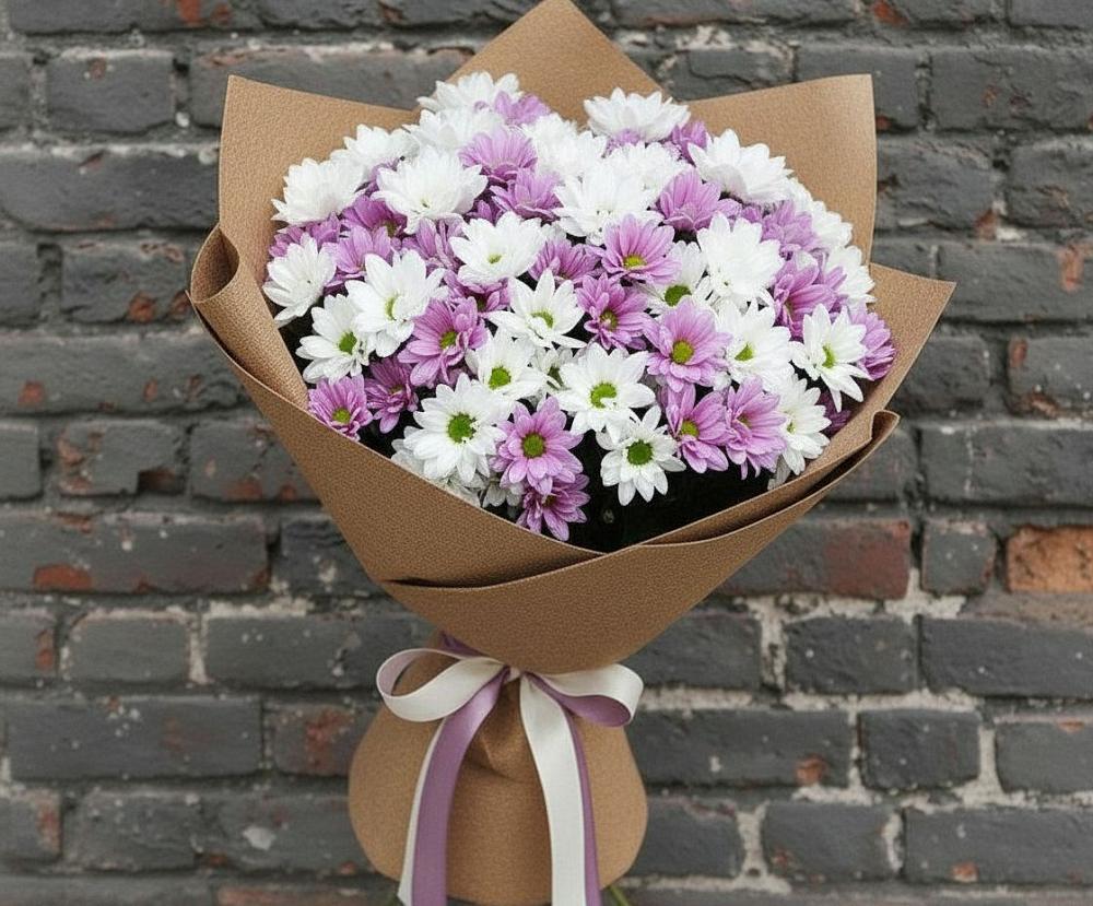 Букет цветов из: Хризантемы в Кадоме