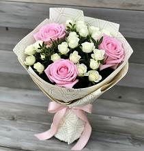 Букет цветов из:  Розы #REPLACE_PRED# Кадоме