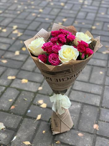 Букет цветов из: Розы в Кадоме