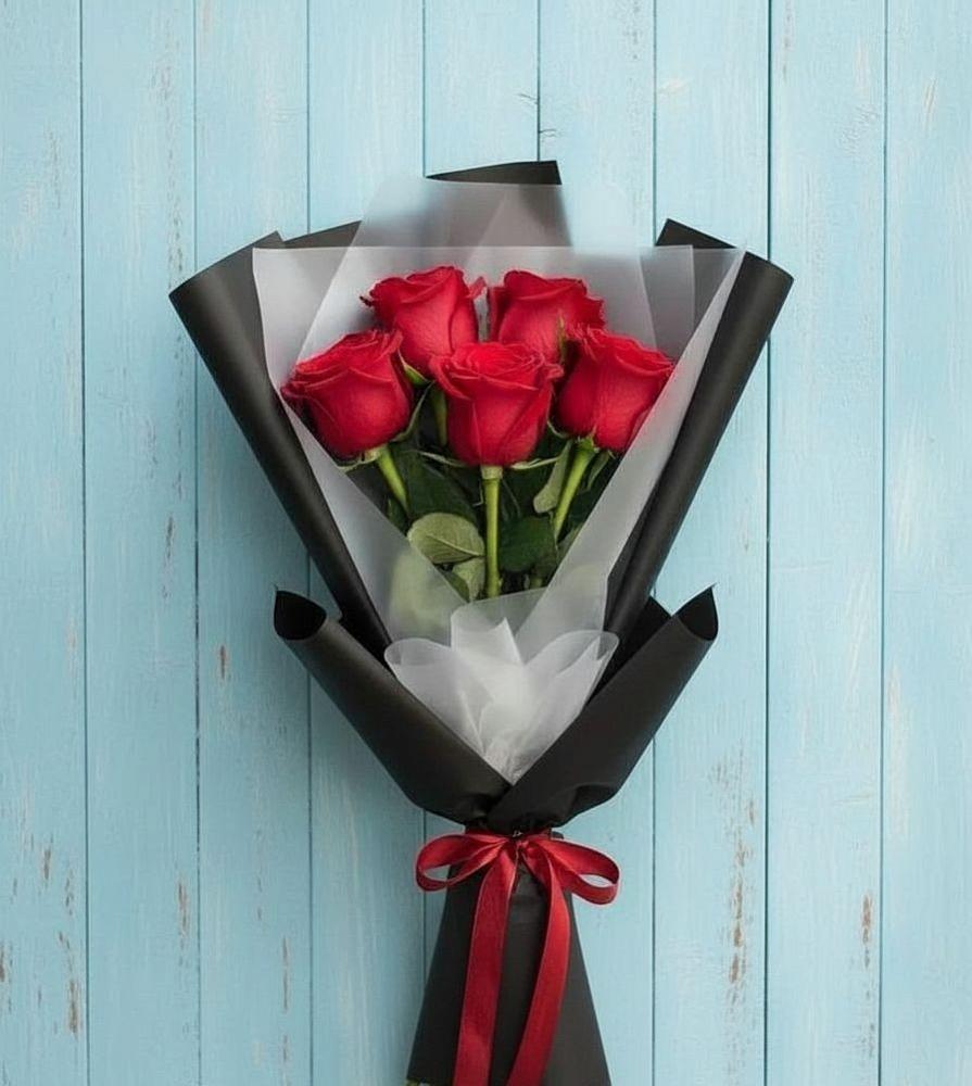 Букет цветов из: Розы в Кадоме