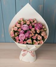 Букет цветов из:  Розы #REPLACE_PRED# Кадоме