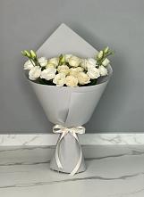 Букет цветов из:  Розы и Лизиантусы #REPLACE_PRED# Кадоме